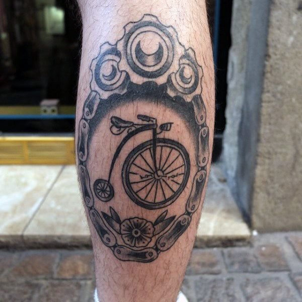 fahrrad radsport tattoo 04