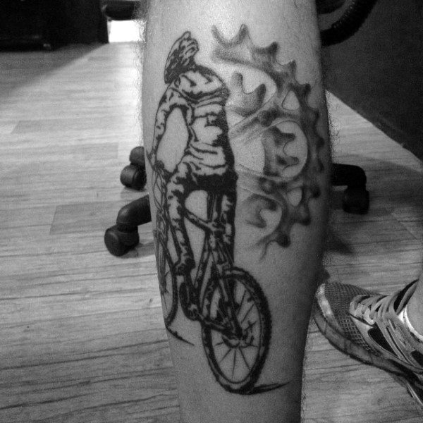 fahrrad radsport tattoo 07
