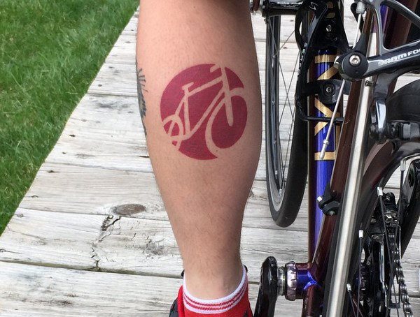 fahrrad radsport tattoo 118