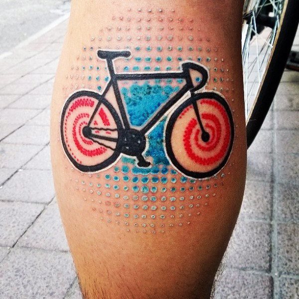 fahrrad radsport tattoo 19