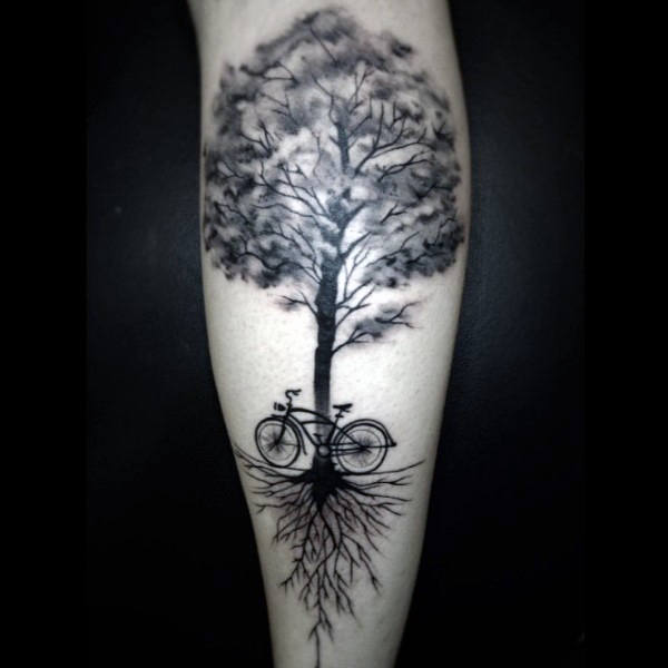 fahrrad radsport tattoo 22