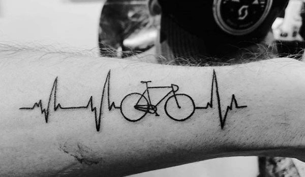 fahrrad radsport tattoo 28