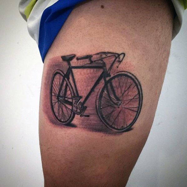 fahrrad radsport tattoo 73