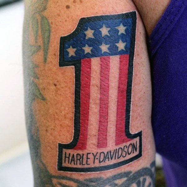 harley davidson tattoo 103