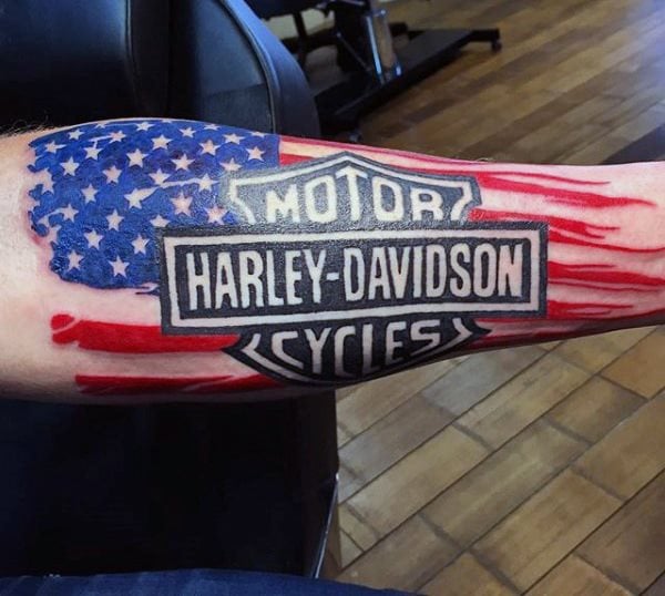 harley davidson tattoo 106