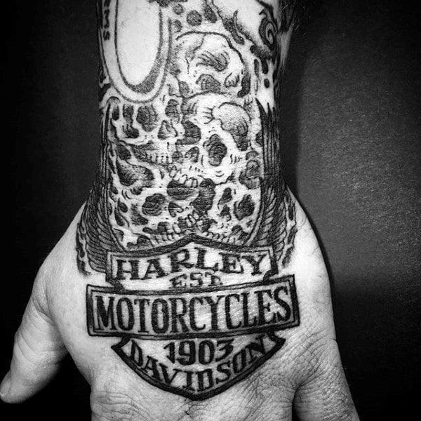 harley davidson tattoo 151