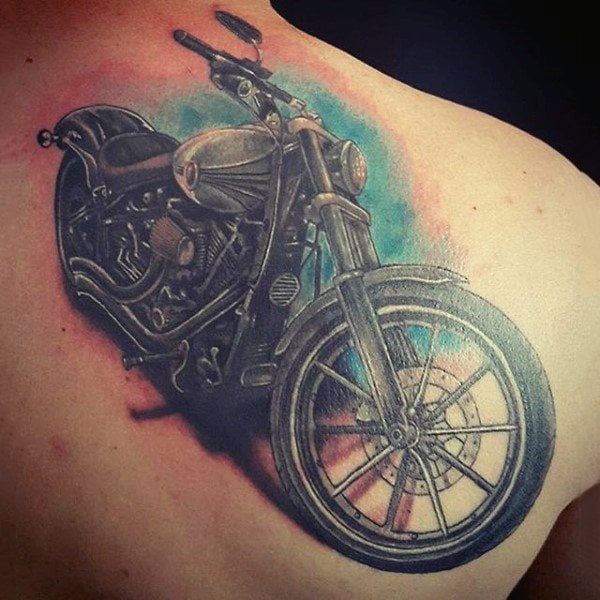 harley davidson tattoo 163