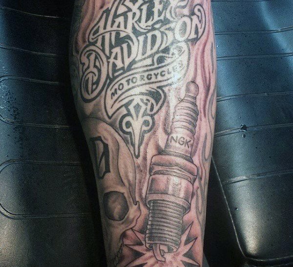 harley davidson tattoo 205