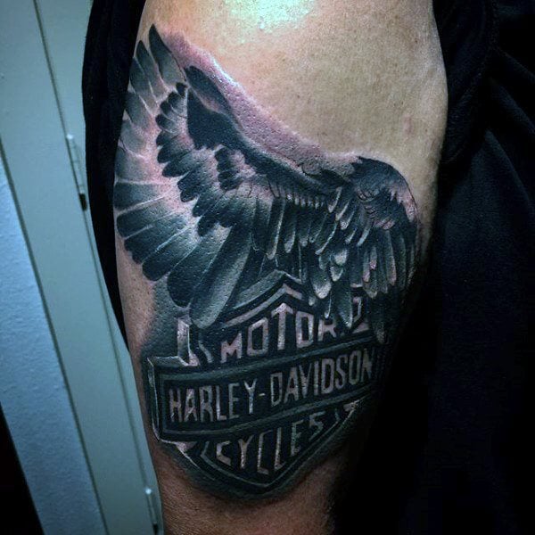 harley davidson tattoo 244