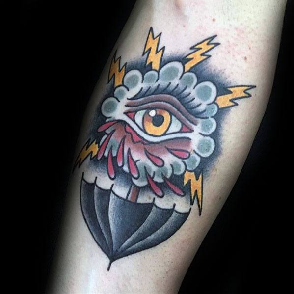 regenschirm tattoo 94