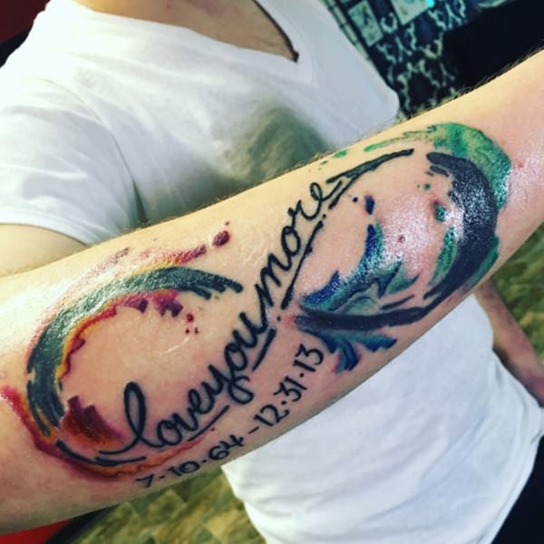 unendlichkeitszeichen tattoo 10