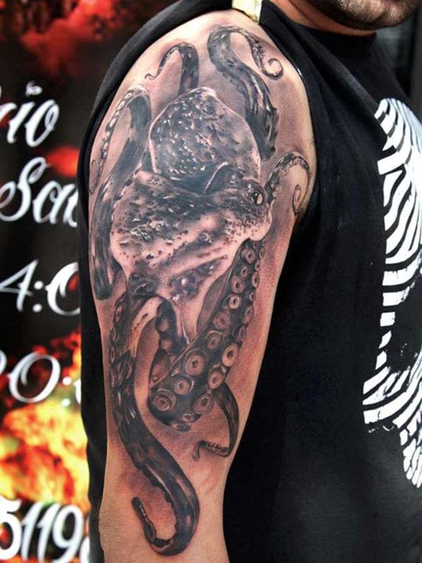 krake tintenfische tattoo 08