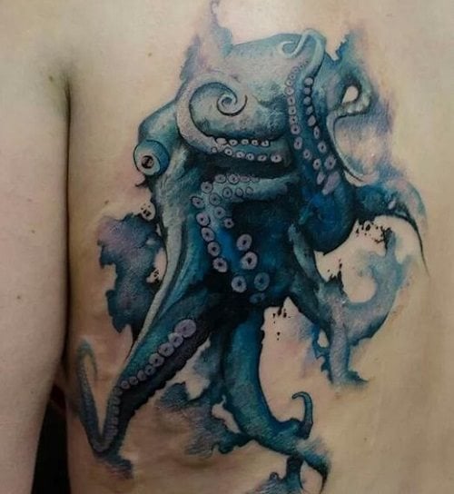 krake tintenfische tattoo 209