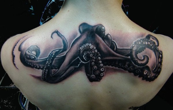 krake tintenfische tattoo 26