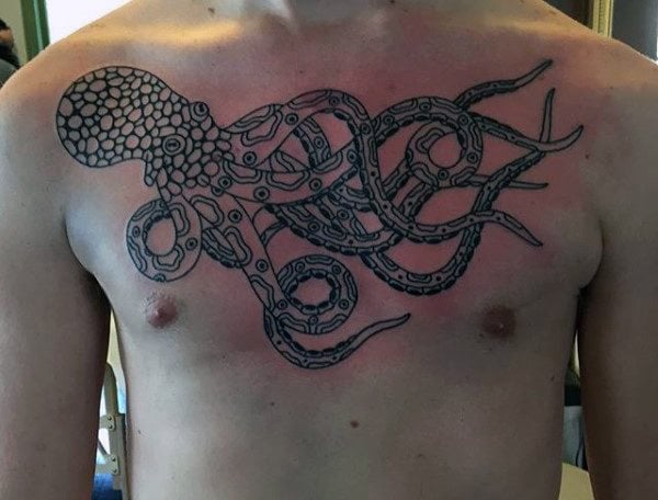 krake tintenfische tattoo 296