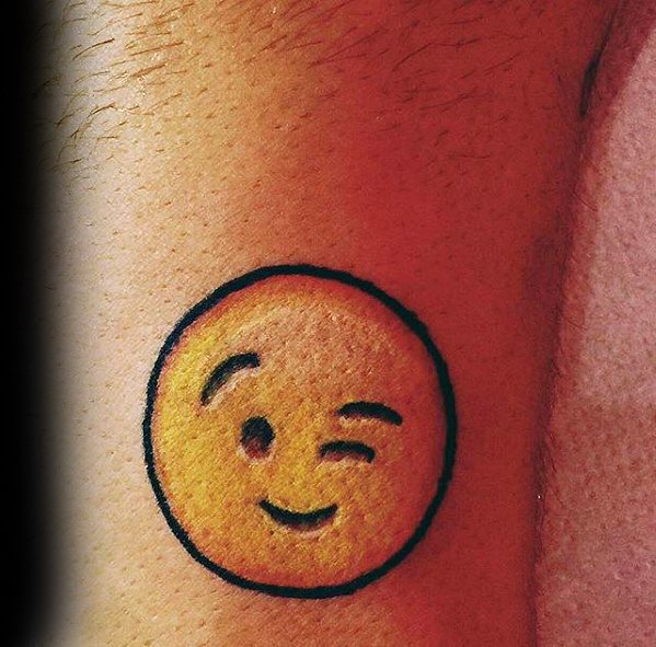 emoji tattoo 41
