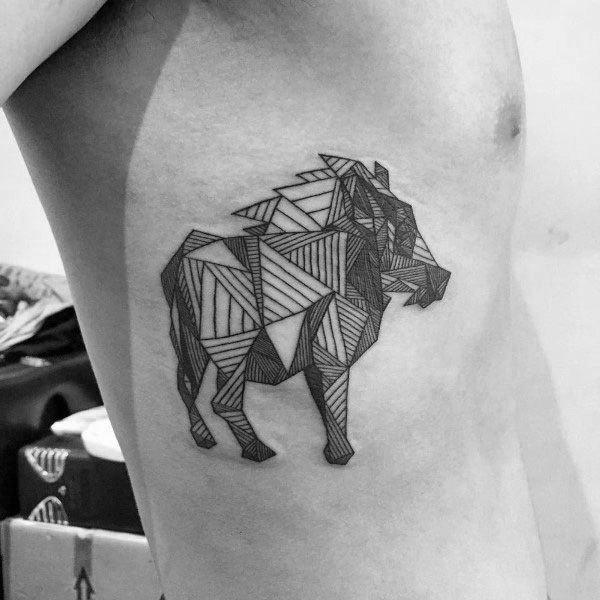 wildschwein tattoo 29