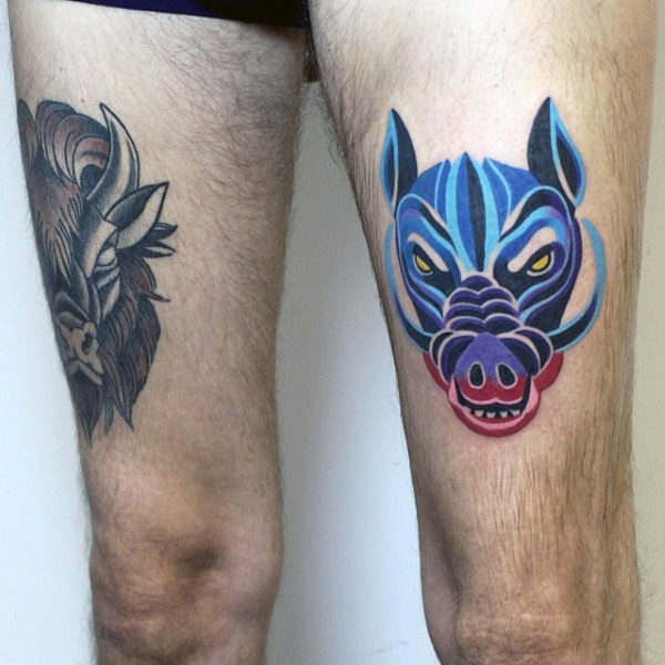 wildschwein tattoo 57