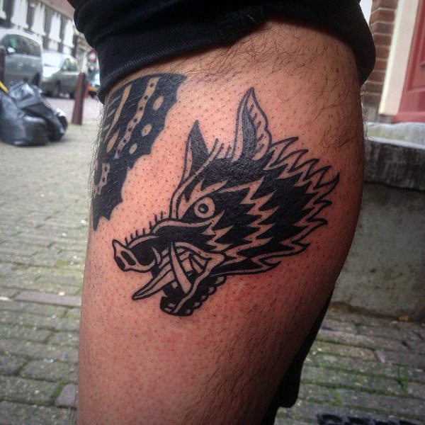 wildschwein tattoo 79
