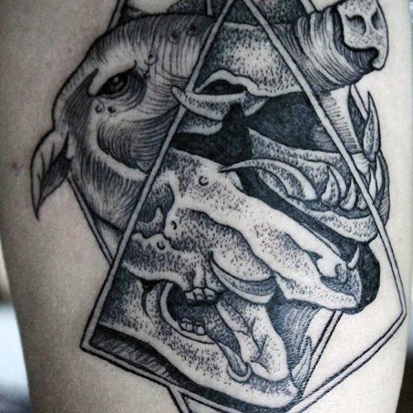 wildschwein tattoo 87