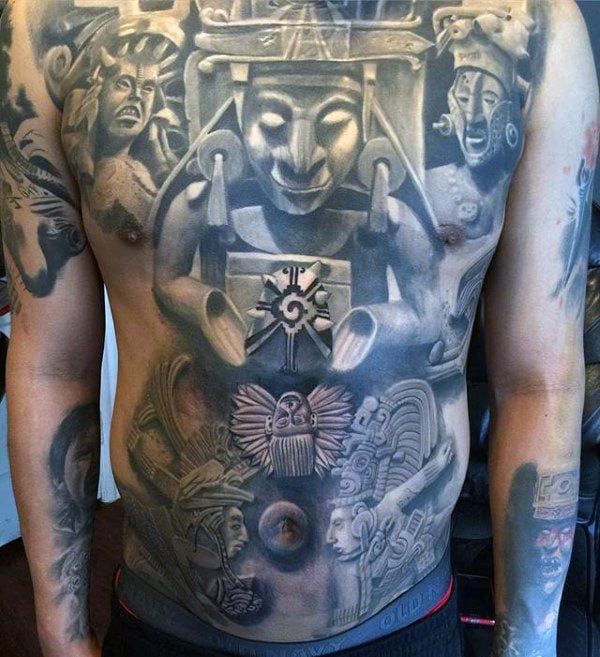 maya tattoo 131