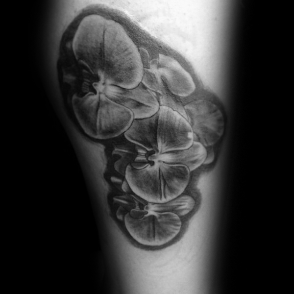 orchidee tattoo 105