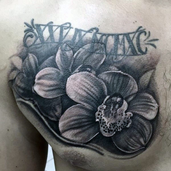 orchidee tattoo 107