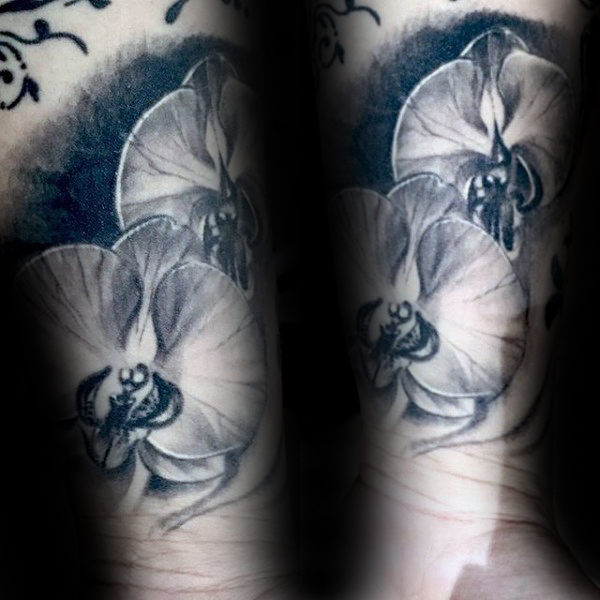 orchidee tattoo 61
