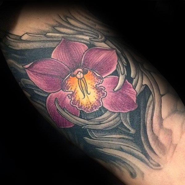 orchidee tattoo 71