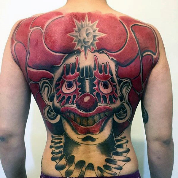 clown tattoo 107