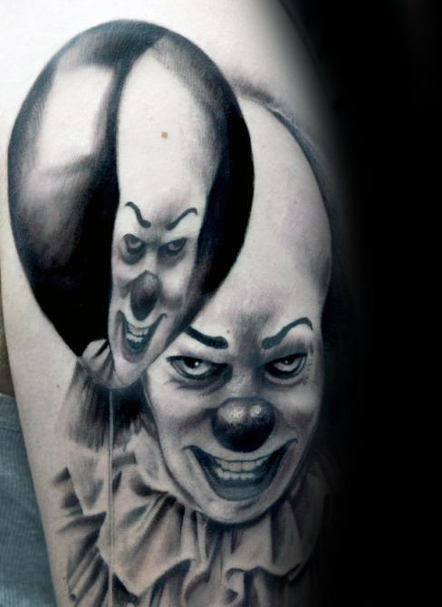 clown tattoo 11