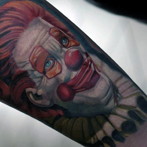 clown tattoo 113