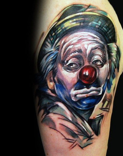 clown tattoo 117
