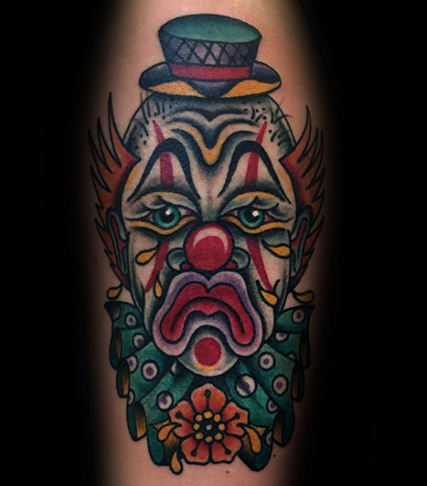 clown tattoo 119