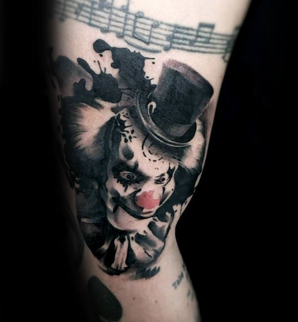 clown tattoo 139