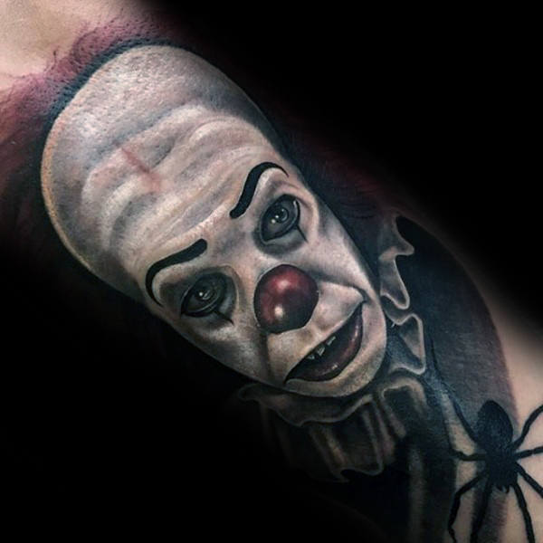 clown tattoo 141