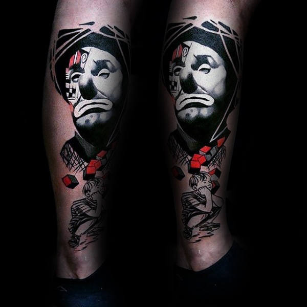 clown tattoo 143