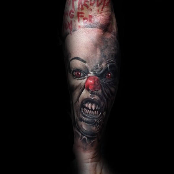 clown tattoo 23
