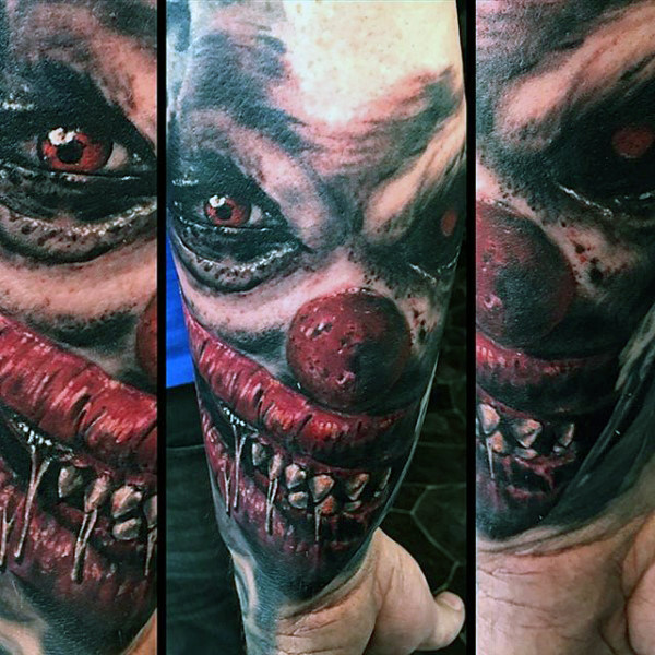 clown tattoo 41