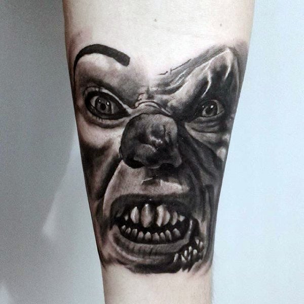 clown tattoo 49