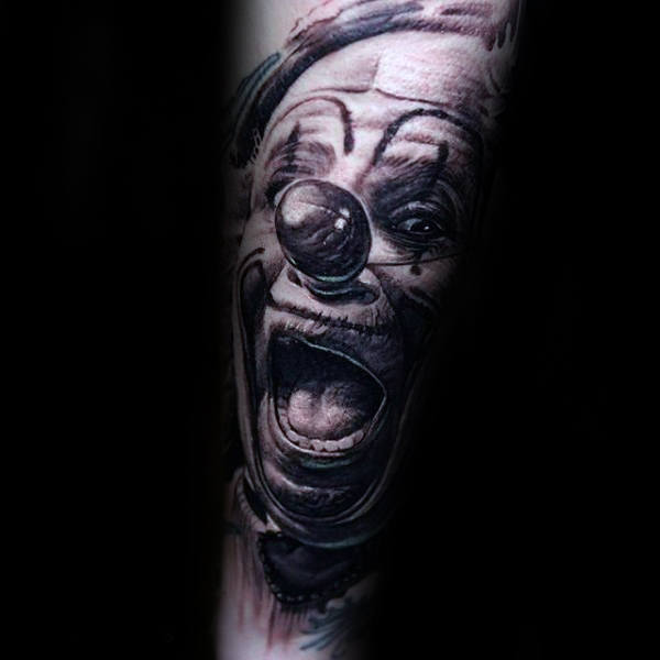 clown tattoo 65