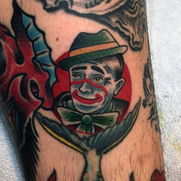clown tattoo 83
