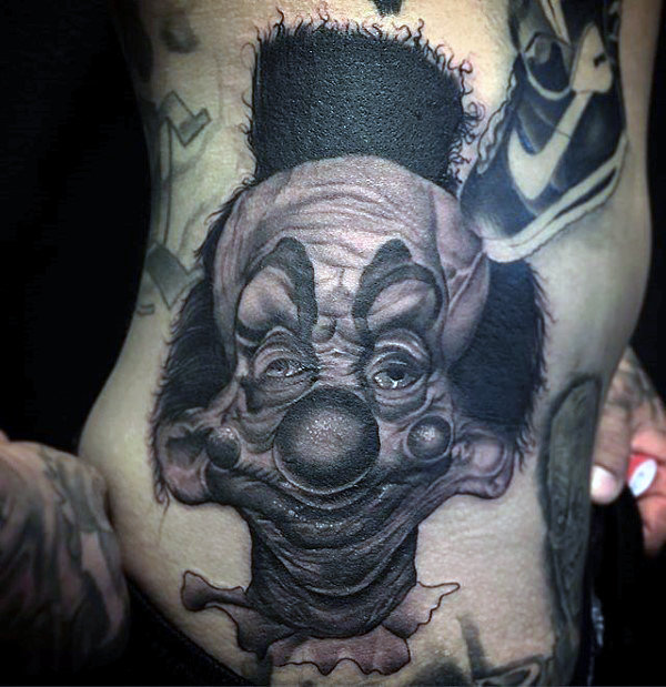 clown tattoo 85