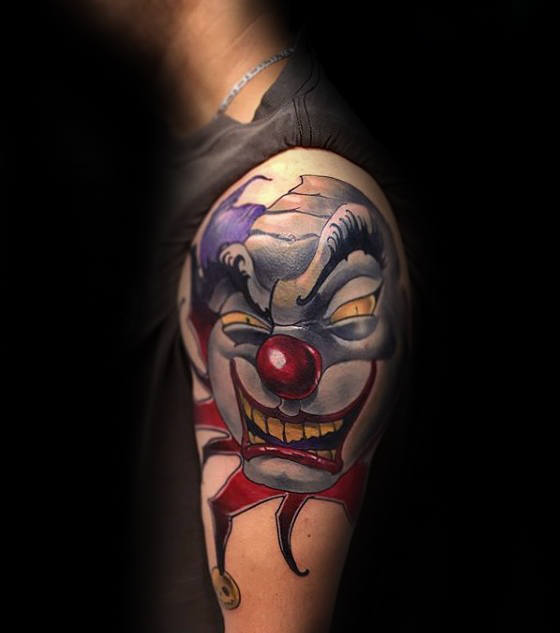 clown tattoo 95