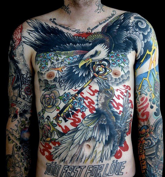adler brust tattoo 135