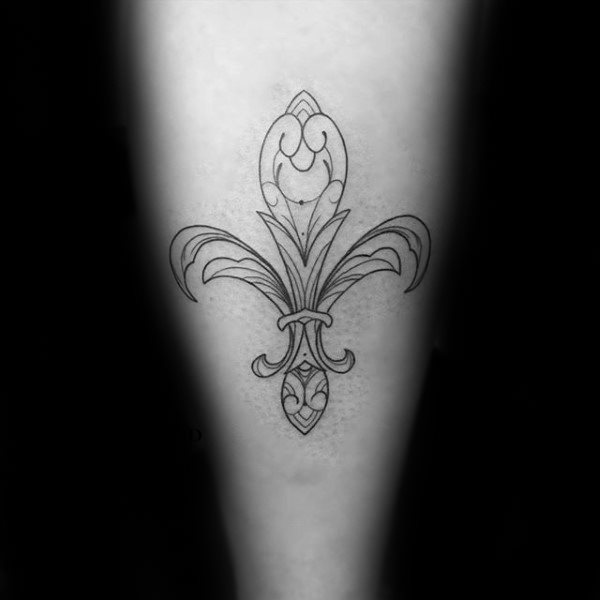 Lilien blume Tattoo 113