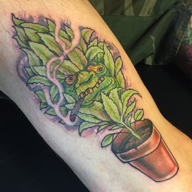 cannabis tattoo 101