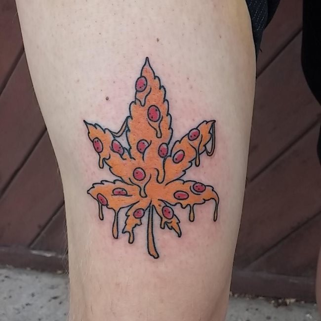 cannabis tattoo 73