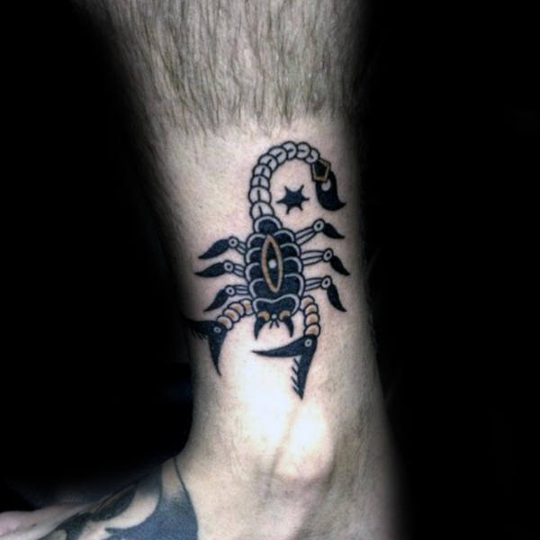 Skorpion-Sternzeichen-Tattoo 195