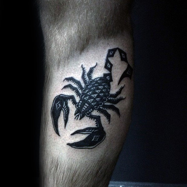 Skorpion-Sternzeichen-Tattoo 295